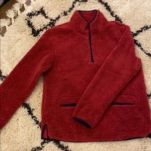 NEW Nautica Sherpa Pullover